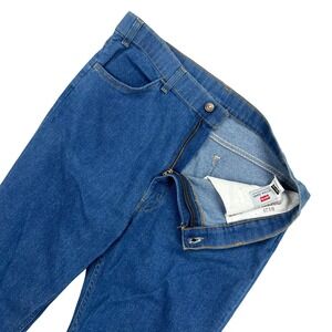 Vintage Levis Action Jeans Mens 38x34 Blue Denim Made in USA Relaxed Fit 1980s